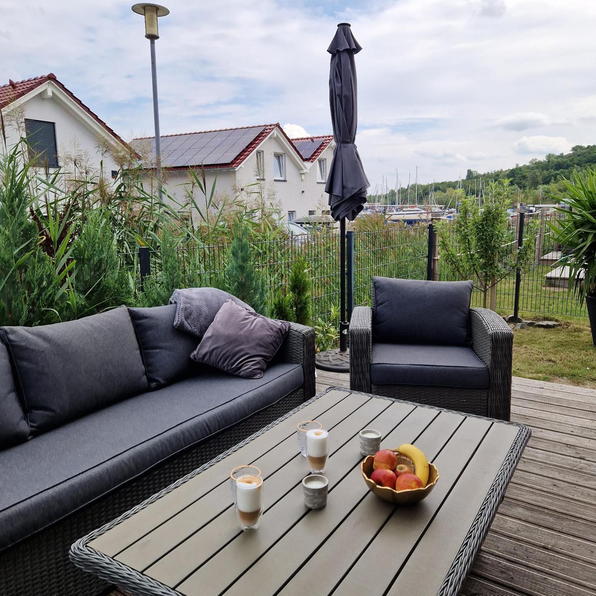 Villa Ferienhaus Seezeit Direkt Am Geiseltalsee Mit Sauna à Mucheln Extérieur photo